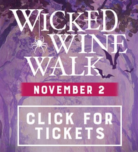 wicked whins|wicked wine walk.